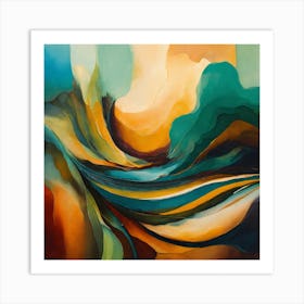 Abstract Painting 16 Art Print