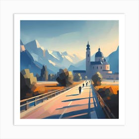 Switzerland 3 Art Print