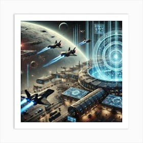 Tactical Support Station Art Print