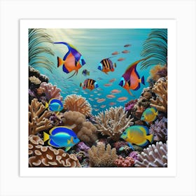 Coral Reef 2 Art Print