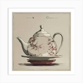 Tea Art 73 Art Print