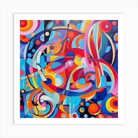 Abstract Painting 8 Art Print