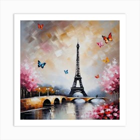 Paris Eiffel Tower 73 Art Print