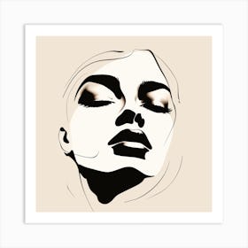 Portrait Of A Woman 81 Art Print