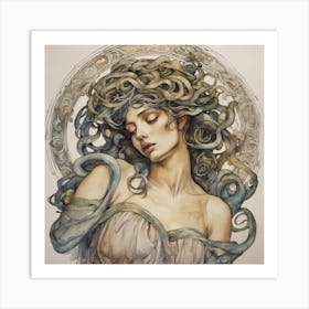 Medusa Art Print