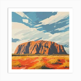 Uluru 18 Art Print