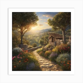 Path To Heaven Art Print