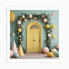 Easter Door 7 Art Print