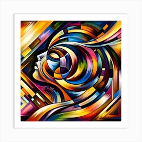 Abstract Abstract Painting Art Print