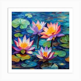 Water Lilies 5 Art Print