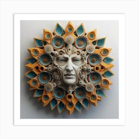 Face Of The Sun 7 Art Print