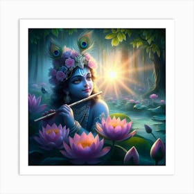 Krishna 1 Art Print