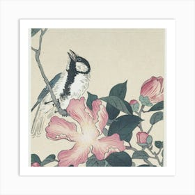 Bird On A Branch 3 Art Print