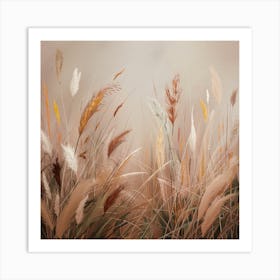 Grasses Art Print