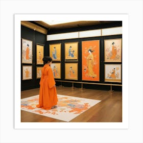 Asian Art Art Print