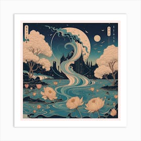 Chinese Painting Art Print