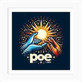 Poe Logo Art Print