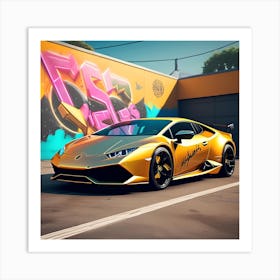 Lamborghini 1 Art Print