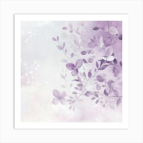 Lilac Background 2 Poster