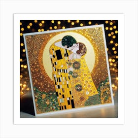 Kiss By Gustav Klimt 5 Art Print