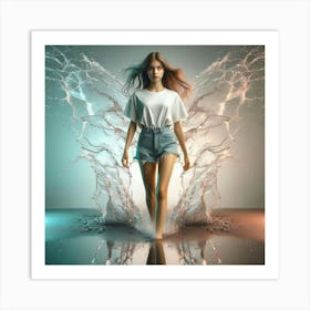 Angel Wings Stock Videos & Royalty-Free Footage Art Print