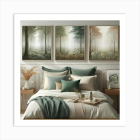 Beddings cool and cozy Art Print