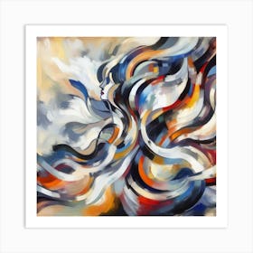 Abstract Painting 15 Art Print