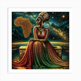 African Woman 6 Art Print