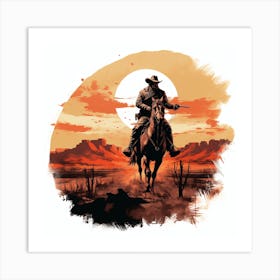 Red Dead Redemption 1 Art Print