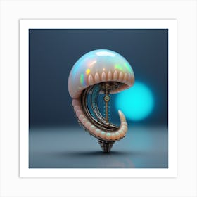 Biogenetic implant 3 Art Print