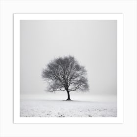 Lone Tree 1 Art Print