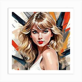 Taylor Swift Ar3 Art Print