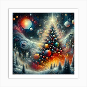 Christmas Tree 2 Art Print