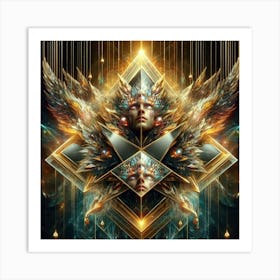 Angel Wings 7 Art Print