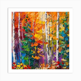 Autumn Forest 16 Art Print