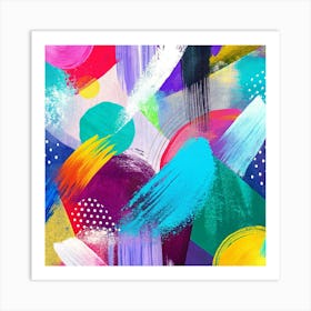 Abstract Painting 186 Art Print