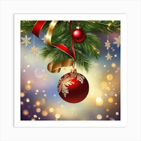 Christmas Tree 13 Art Print