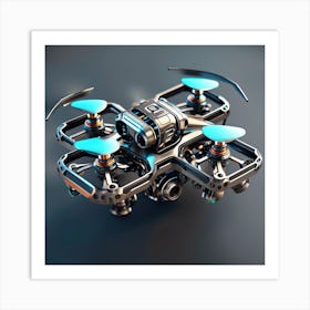 Drone Stock Videos & Royalty-Free Footage 1 Art Print