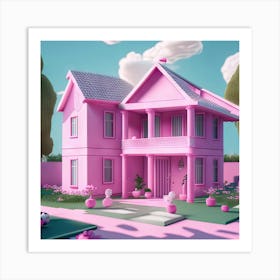 Barbie Dream House (464) Art Print