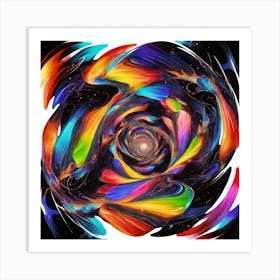 Dark Matter Ballet Art Print