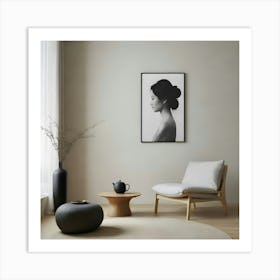 Portrait Of A Woman 5 Art Print