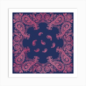 Bandana Design Art Print