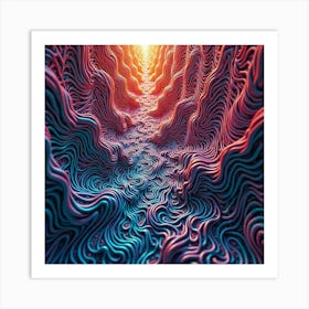 Psychedelic Painting, Psychedelic Art, Psychedelic Art, Psychedelic Art Art Print