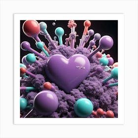 I Love Mdma 3 Art Print