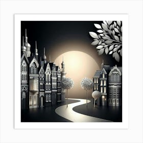 Cityscape Art Print