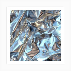 Metallic Foil Background 6 Art Print