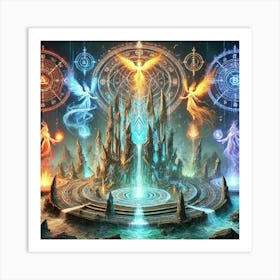 Spirit Of The Mantle Art Print