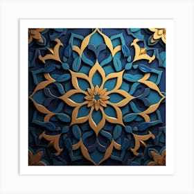 Islamic Art Art Print