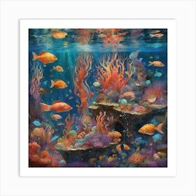 Under The Sea 5 Art Print