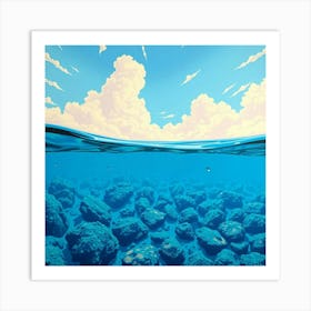 Ocean - Painting Art Print